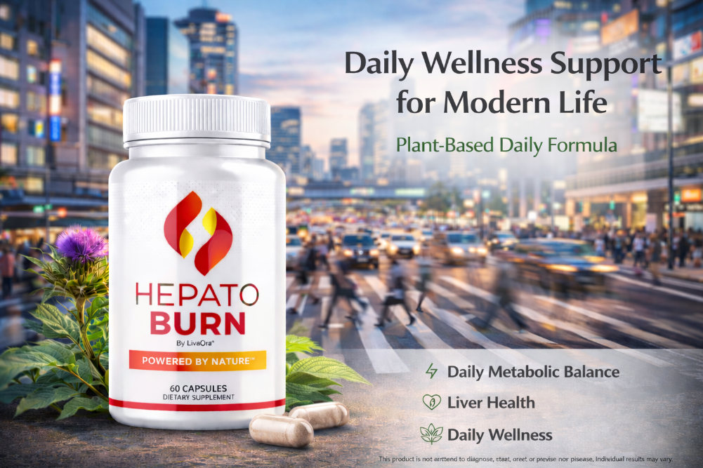 Hepato Burn dietary supplement designed to support daily wellness and metabolic balance in modern lifestyles